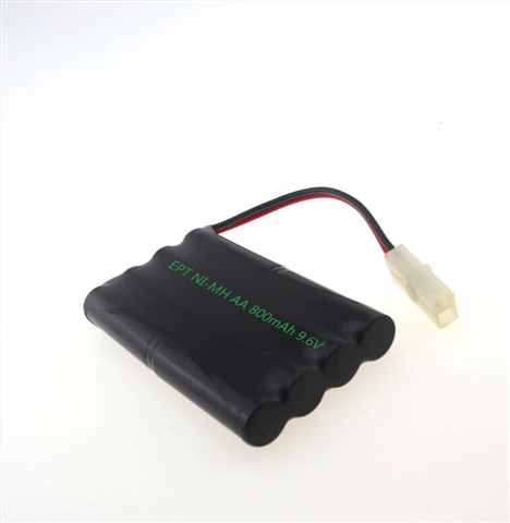 9.6V 800mAh AA 5號(hào)玩具車鎳氫電池