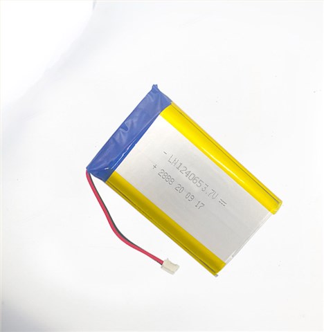 3.7V 124065 4000mAh 照明器械設備聚合聚合物鋰電池